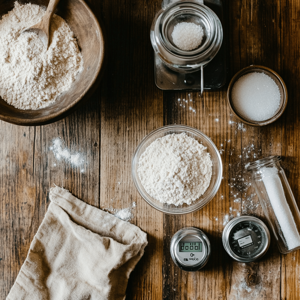 No Starter Sourdough Recipe That Actually Works (And Tastes Amazing) 8 Ingredients for no starter sourdough bread