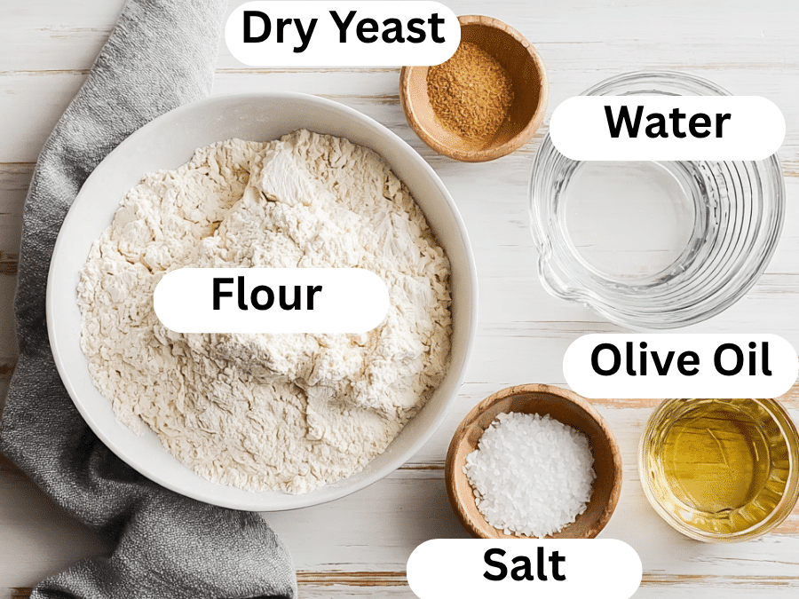 Sourdough Bread Without Starter Recipe – Easy, 1-Bowl Magic 3 sourdough bread ingredients no starter edited