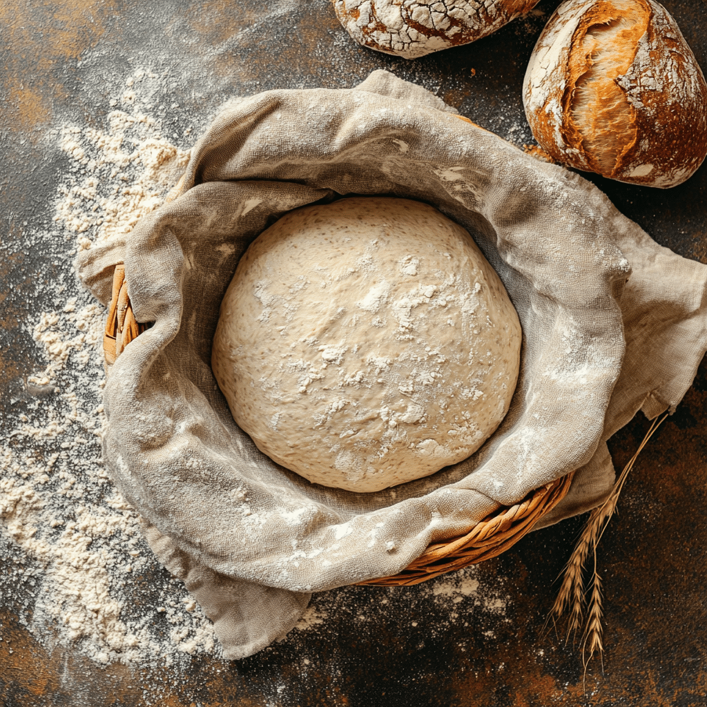 Sourdough Multigrain Recipe: A Rustic Loaf with Real Soul 9 Multigrain sourdough loaf shaped in banneton