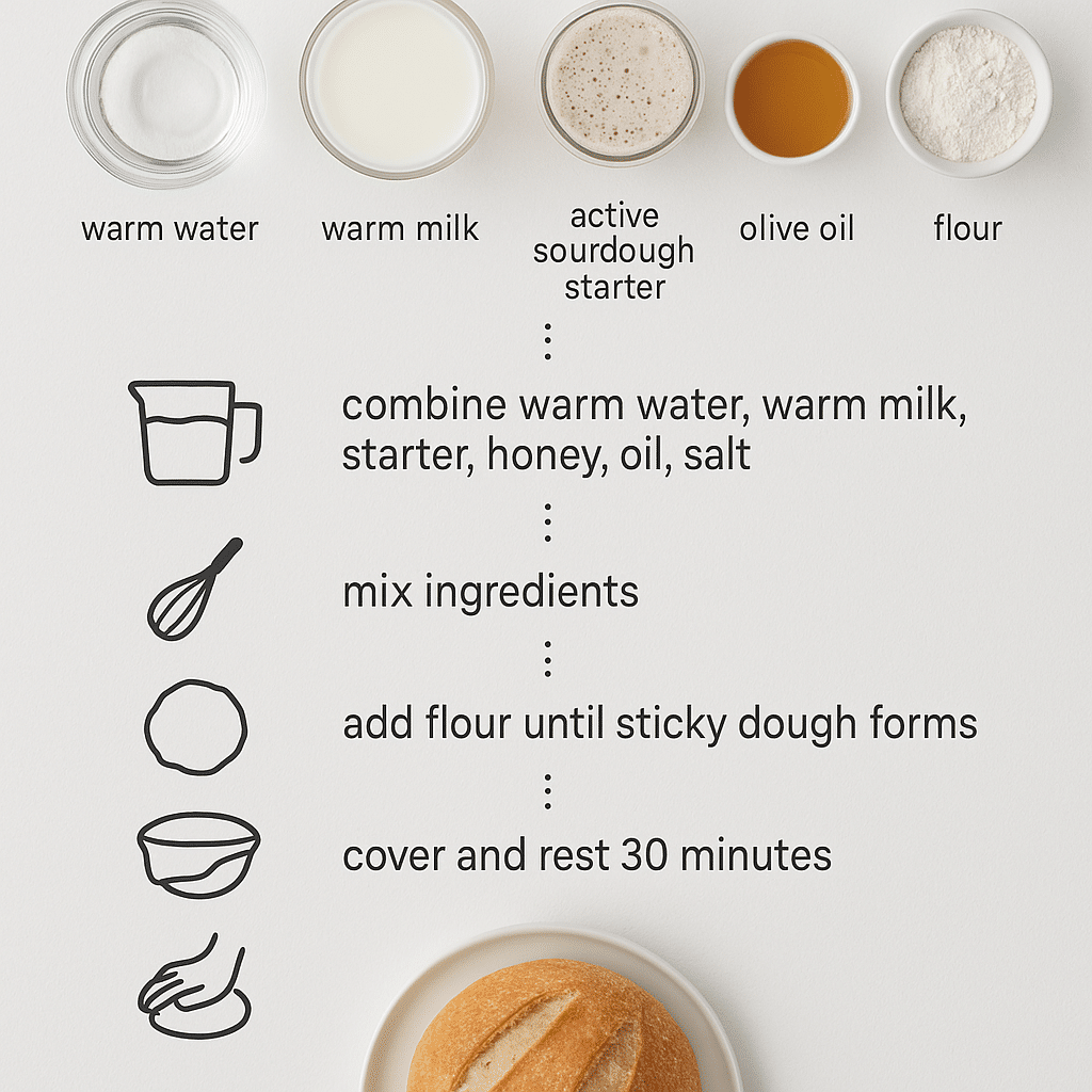 Amish Starter Recipes Sourdough Bread: Easy, Comforting Loaf with Heart 8 amish starter recipes sourdough bread ingredients