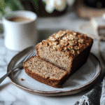 Vegan Sourdough Banana Bread Recipe: 1 Cozy, Easy Guide 8 Finished vegan sourdough banana bread recipe loaf with golden crust
