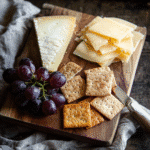 Sourdough Discard Cheese Crackers: Crispy, Cheesy, and Totally Addictive 8 sourdough discard crackers served with cheese